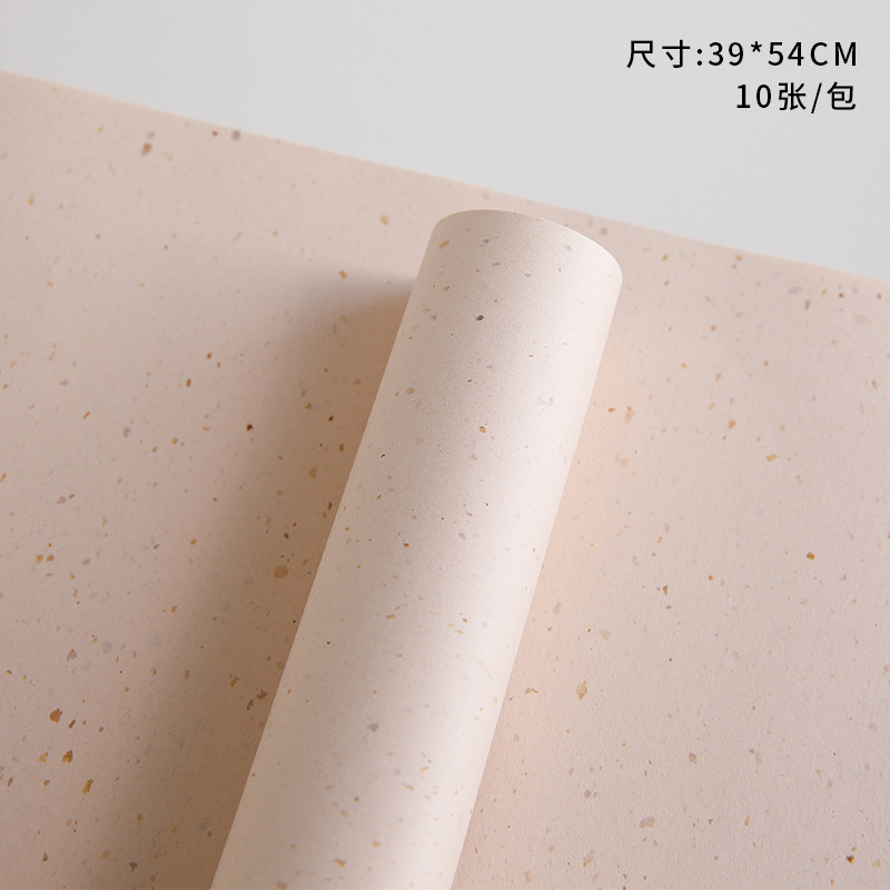 Nuevo otoño cálido invierno astillas de madera mano rasgada ramo de flores envoltura de papel de regalo embalaje manual DIY material de papel de arte lote