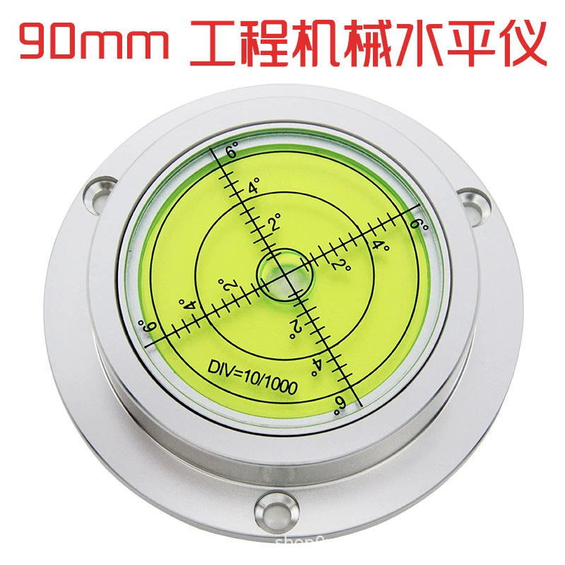 Высокая точность круговой горизонтальный пузырь крана ноги уровень буровой машины пузырь уровень 9021 насос грузовик водяной пузырь