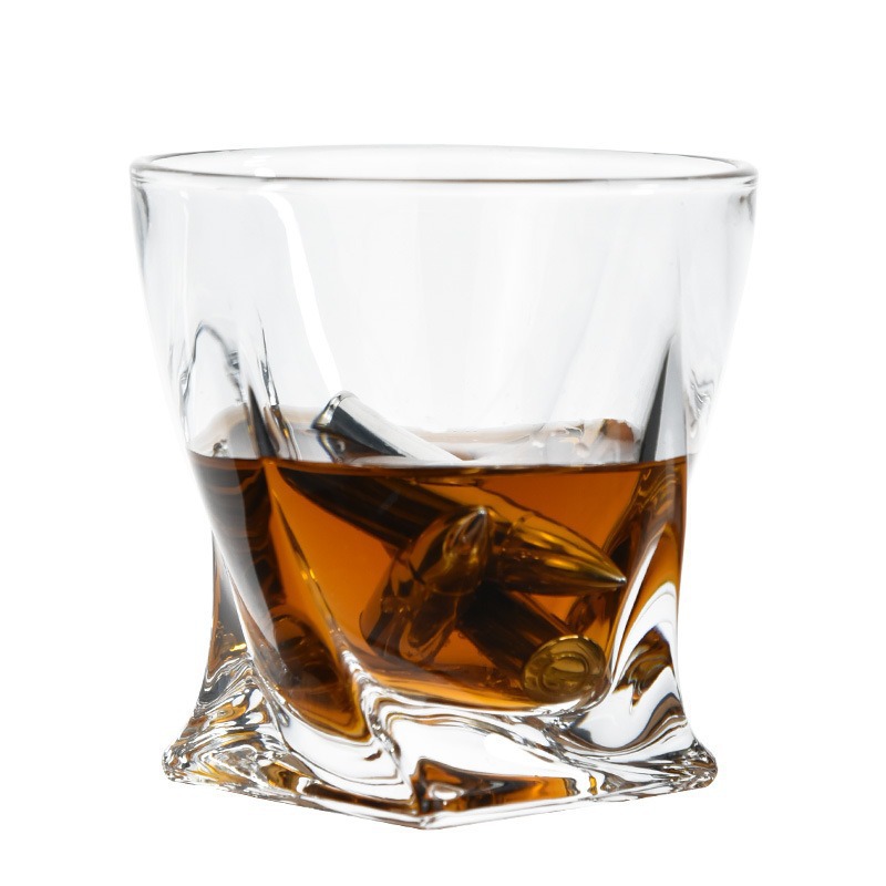 Vaso de vinos de Amazon suministro de vidrio de cristal creativo europeo Vaso de vinos de vinos de whisky de cerveza de bar