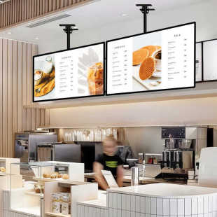 Ultra Thin LED Light Box Top Hanging Menu Board Display Advertising Light Box Store Logo Cross Border Acrylic Light Box
