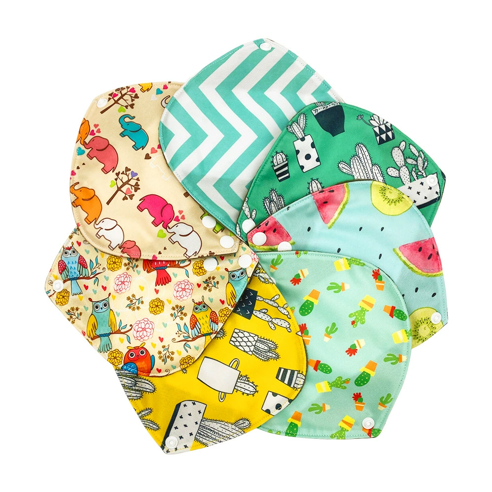 Goodbum Моющаяся Ткань гигиеническая салфетка физиологическая прокладка гигиеническая прокладка бамбуковый уголь волокно многоразовые прокладки для трусиков