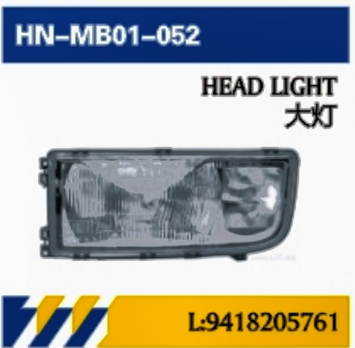 Para Mercedes-Benz Truck MP1 Accesorios parachoques / ensamblaje de faro / pedal / soporte / deflector piezas de automóvil