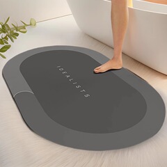 クロスボーダー珪藻泥マットトイレ足踏みクッション浴室汚れに強い吸水滑り止め速乾家庭用カーペット