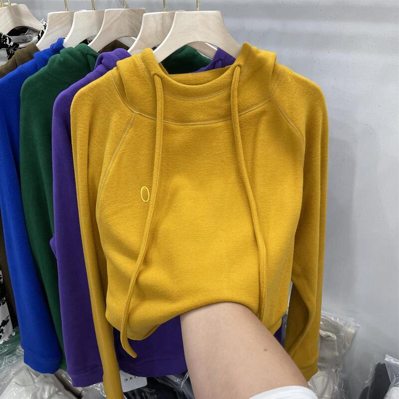 European goods thickened embroidered double-sided velvet hooded women's 2024 autumn and winter new design sense fashion warm solid color hat