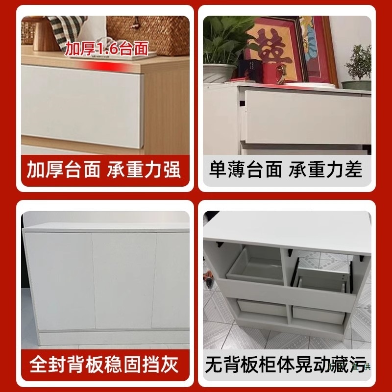 实木斗柜现代简约床尾收纳柜客厅靠墙五斗抽屉柜奶油风六斗储物柜|undefined