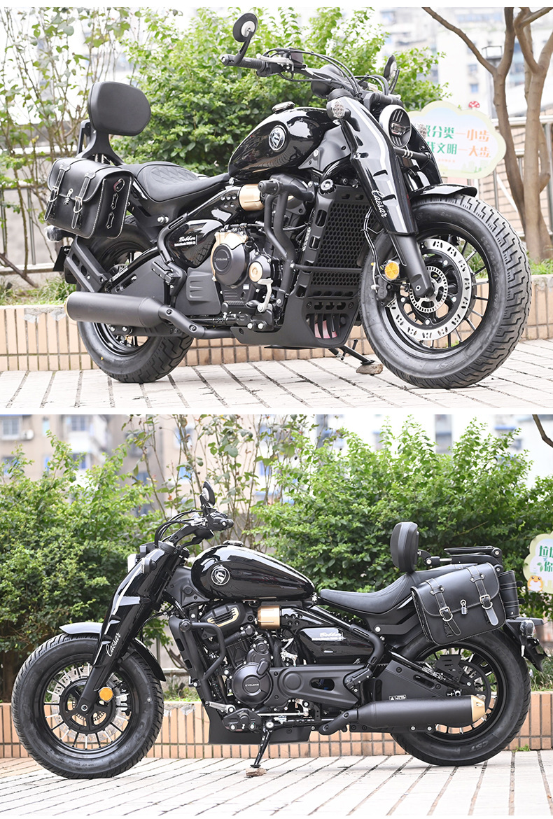 Suitable for Zongshen Seckolon RA600 bumper anti-fall protection bar motorcycle front protection bar competitive protection bar modification