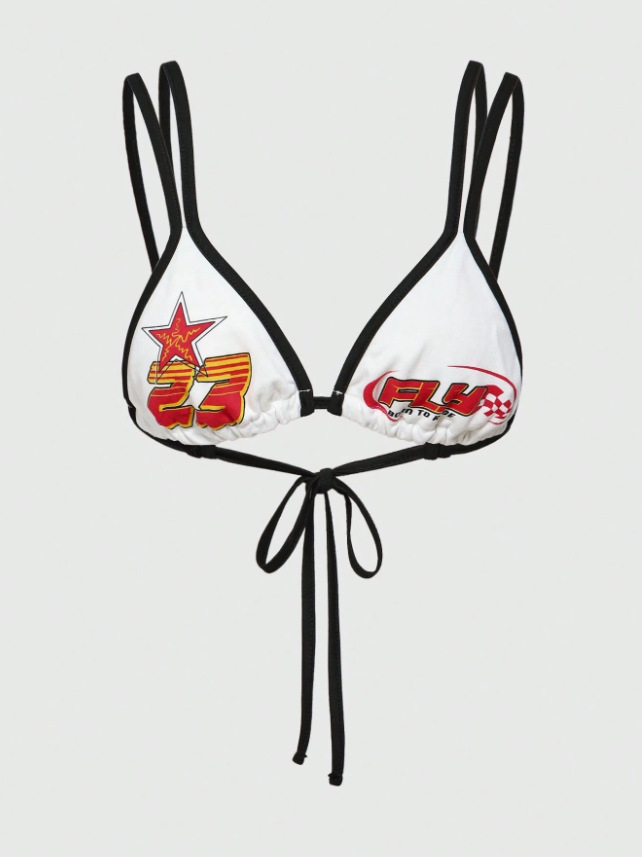 Nuevo verano europeo y americano correa transfronteriza sexy chicas calientes Y2K moda de dos puntos trajes de baño de mujer bikini sin mangas