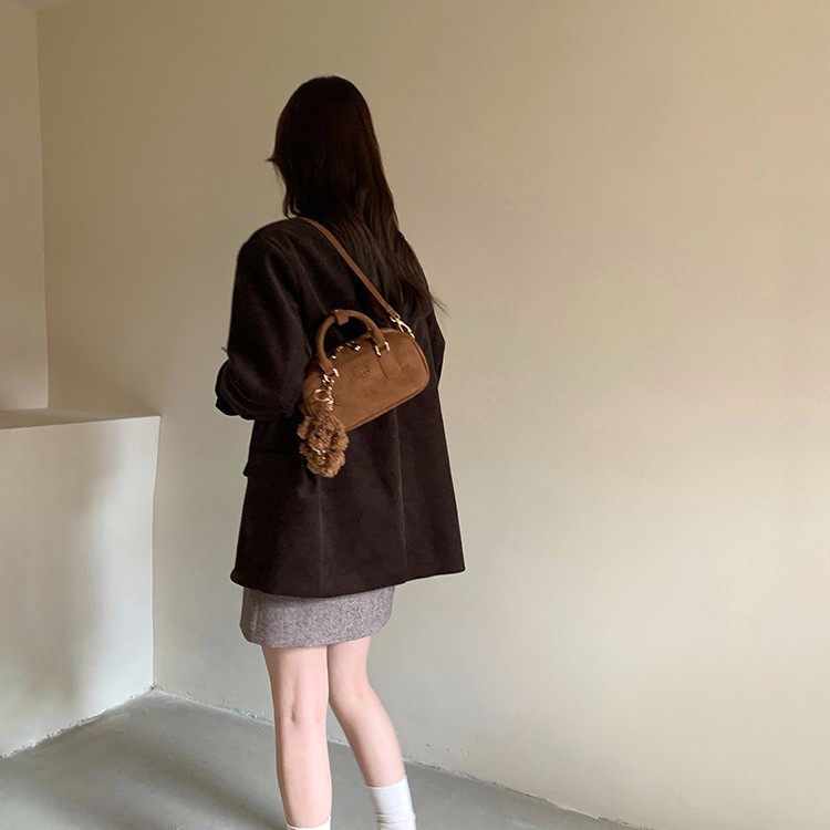 南风Chio2nd 风靡英伦枕头包包女春夏手提包上班小拎包单肩斜挎包|undefined