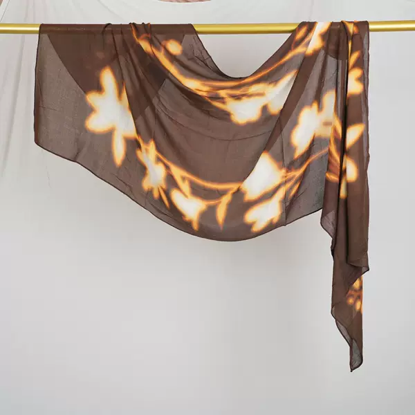 Cross-border rayon double-sided modal printed scarf ethnic headscarf