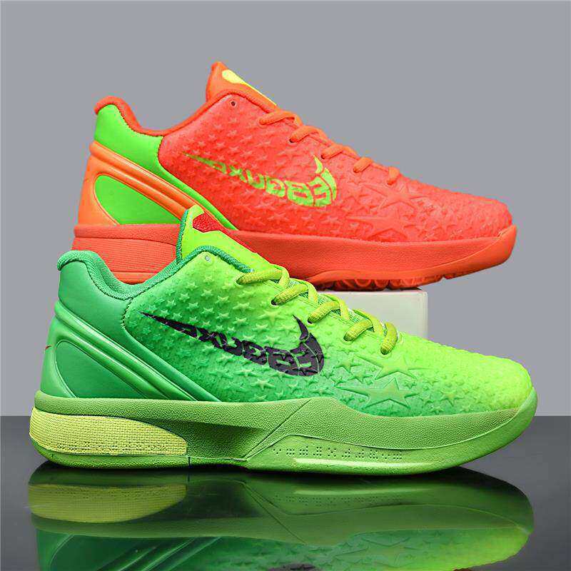 Kobe 6th Generation Green Hornet Basketball Shoes for Boys, Students, and Children, Practical Shock-Absorbing Sports Shoes, Women's Running Shoes for the High School Entrance Exam Kobe 6th Generation Green Hornet Basketball Shoes for Boys, Students, and Children, Practical Shock-Absorbing Sports Shoes, Women's Running Shoes for the High School Entrance Exam