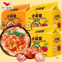統一トマト王 新疆トマトエッグヌードル 即席麺 袋入りフルボックス トマトトマトイエロービーフヌードル 即席麺 ラーメン
