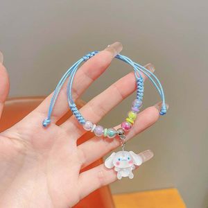 Linda niña nueva pulsera de princesa de dibujos animados niños Anna Aisha colgante pulsera cadena de joyería para niñas de nicho