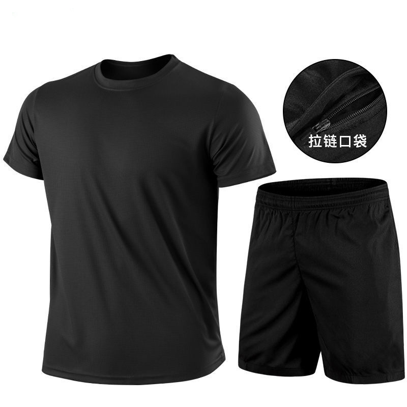 Camiseta deportiva hombre transpirable secado rápido entrenamiento