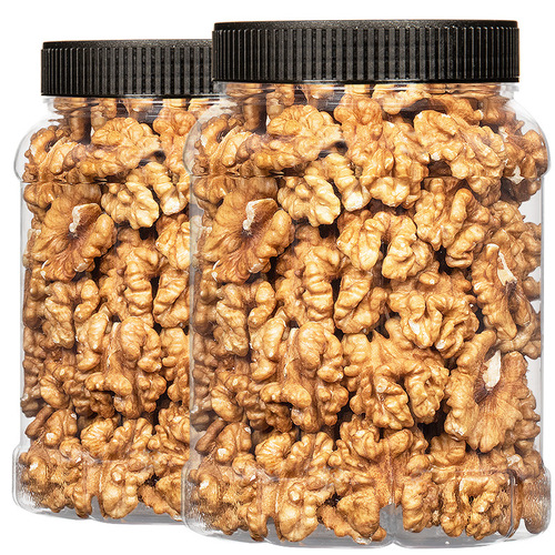 2024 New Arrival Xinjiang Ripe Walnut Kernels 500g Nuts for Pregnant Women Thin-Skinned Amber Walnut Kernels Meat Snacks Wholesale