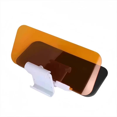 dual-purpose anti-glare mirror sun visor: Sun shade