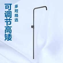 工厂直供淋浴花洒杆可调节高低 加厚防锈浴室升降杆卫浴配件