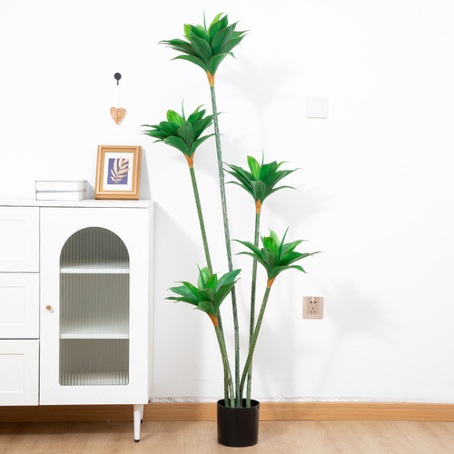 Simulated trees, green plants, potted plants, interior decoration, simulated plants, fake flowers, bonsai ornaments, fake trees, fake green plants, traveler bananas