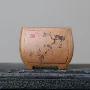 紫砂盆栽正方形桌面盆景盆