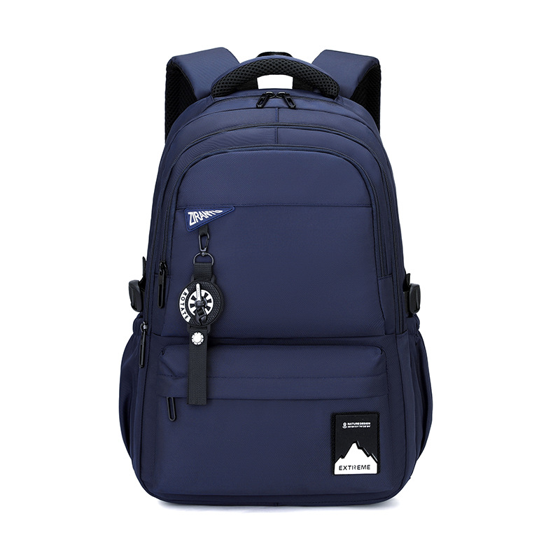 Mochila de estudiante de escuela primaria de pescado natural transfronterizo Mochila de moda masculina Mochila ligera para estudiantes de secundaria y preparatoria