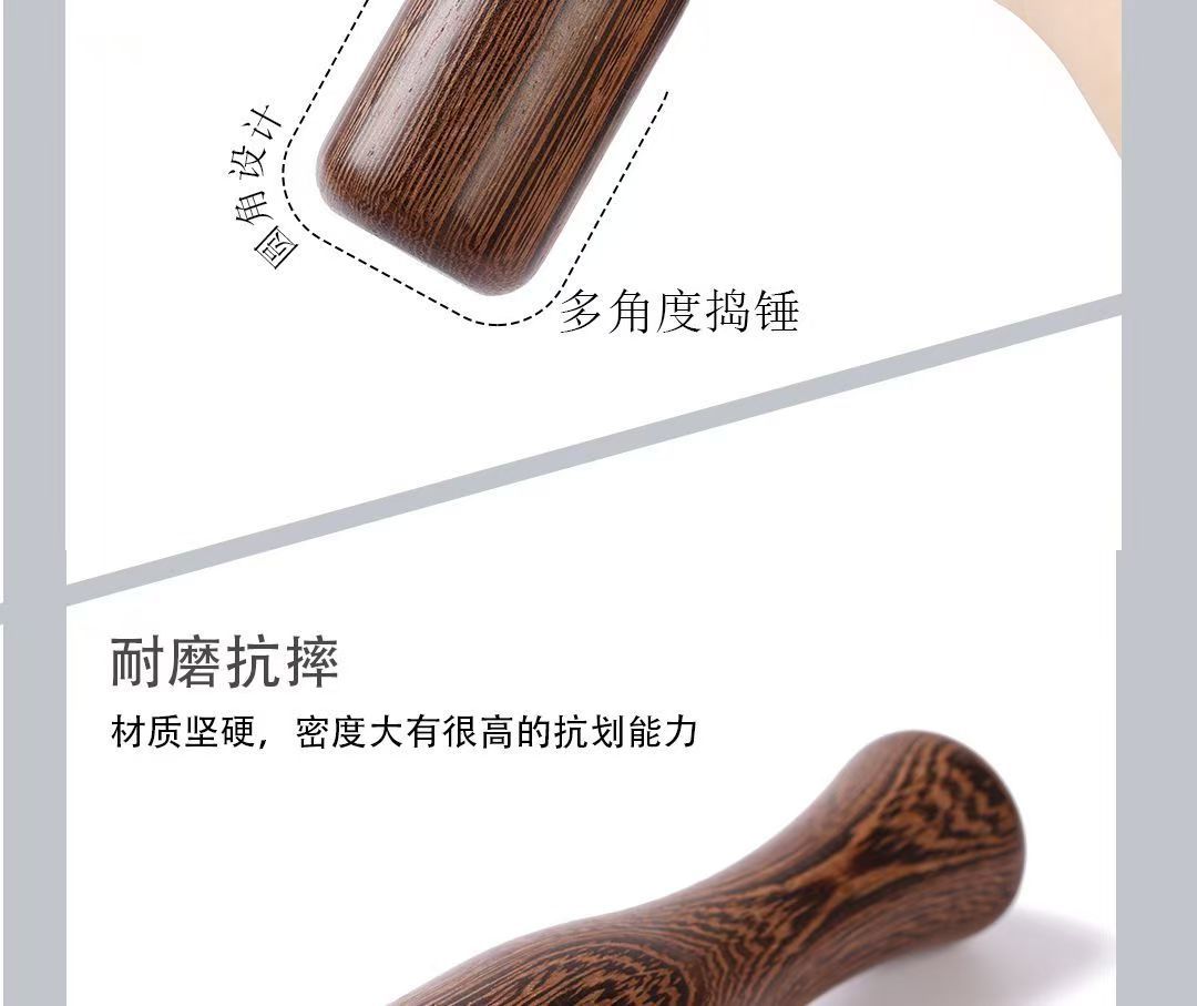 Hühnerflügel Holz Knoblauchpresse traditioneller Knoblauchzerkleinerer Haus Knoblauchstößel Knoblauchstößer Mörser Nussknacker
