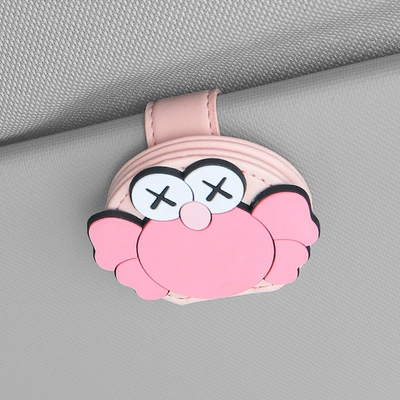 Car Glasses Clip, Car Glasses Car Glasses Clip/Bill Clip - pink