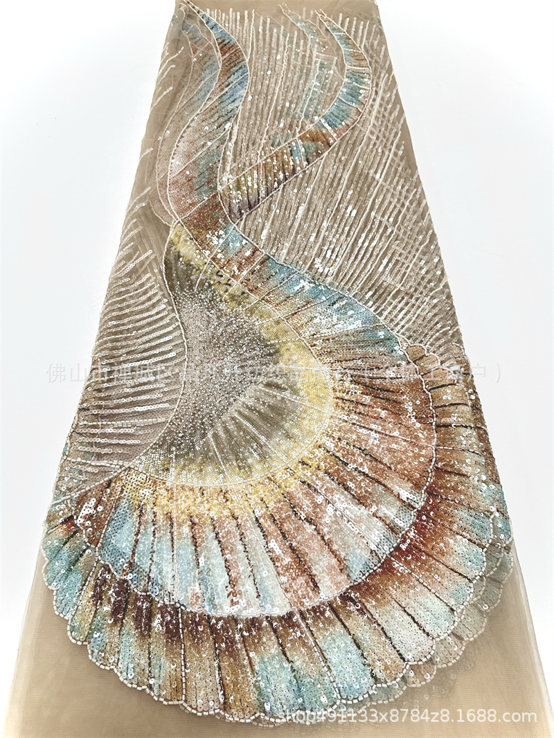 Fantasía de moda falda de sirena tela de sequilla vestido