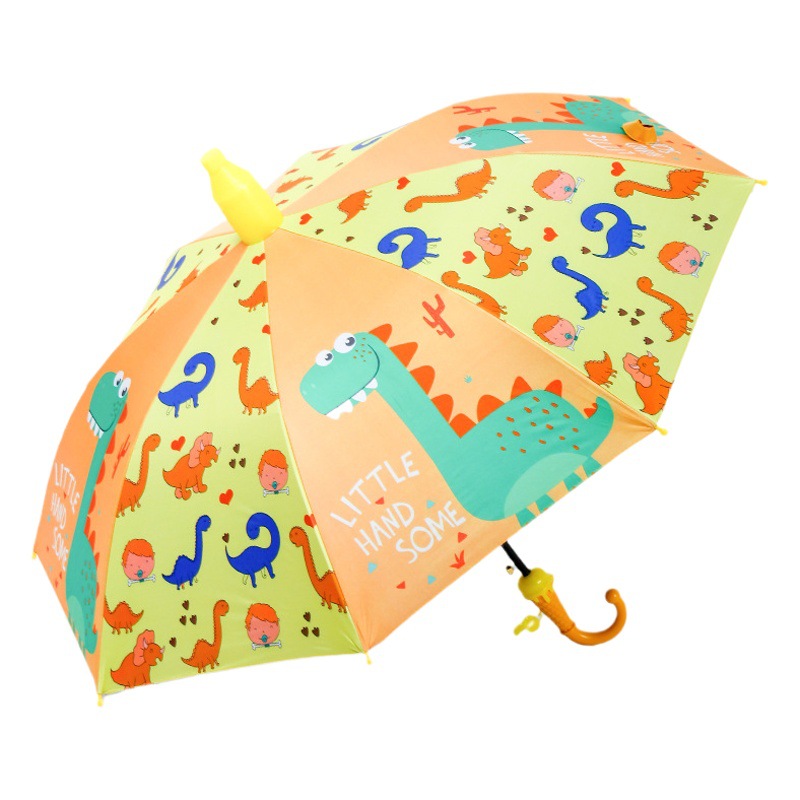 Children's Umbrella Boys and Girls Primary School Children's Kindergarten Baby Cute Ultra Light Automatic Safety Printable LOGO Children's Umbrella
