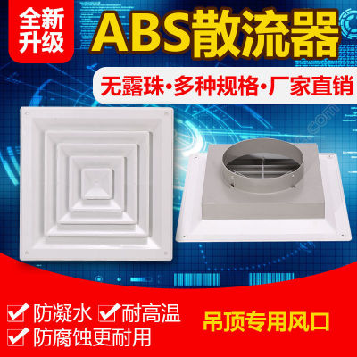 ABS Plastic square Diffuser center air conditioner Air outlet Mineral wool board suspended ceiling Ceiling improve air circulation Exhaust air 600