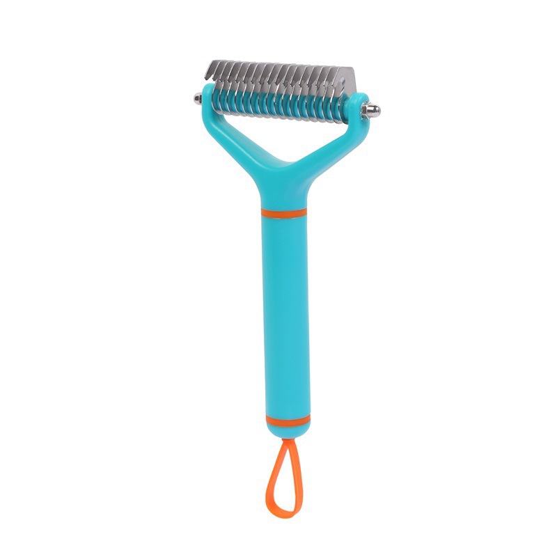 Peine de nudo abierto para mascotas transfronterizo Peine para perros Peine para depilación Peine de belleza Peine para perros Suministros para mascotas Peine para gatos fuera