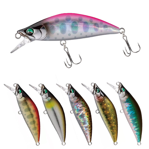 Stream minolulu bait submersing fake bait 50MM/5.2G long-range tipper bass mini micro bait 9132