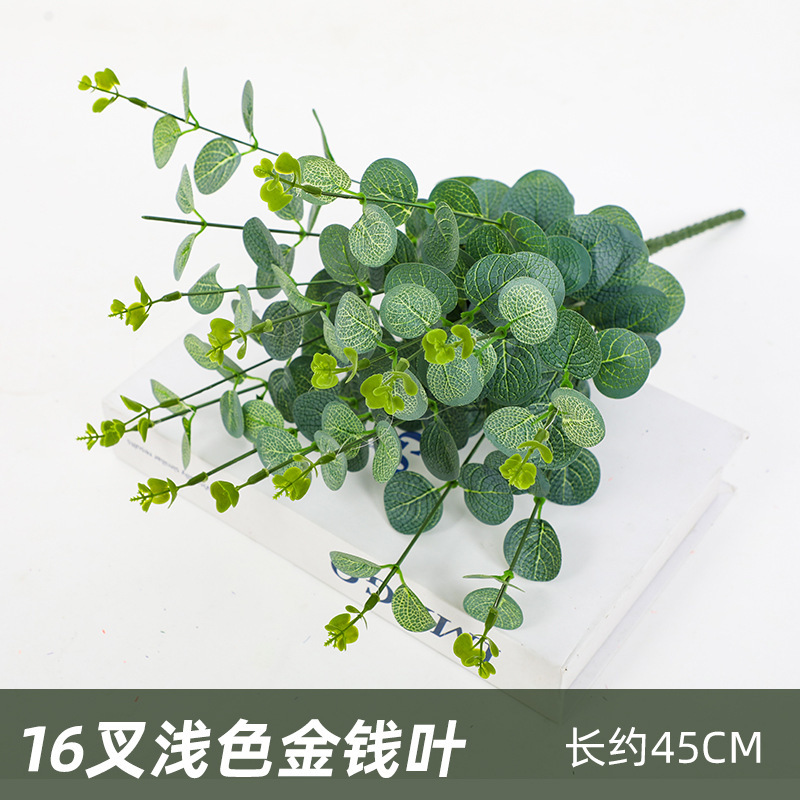 16 hojas de dinero de color claro