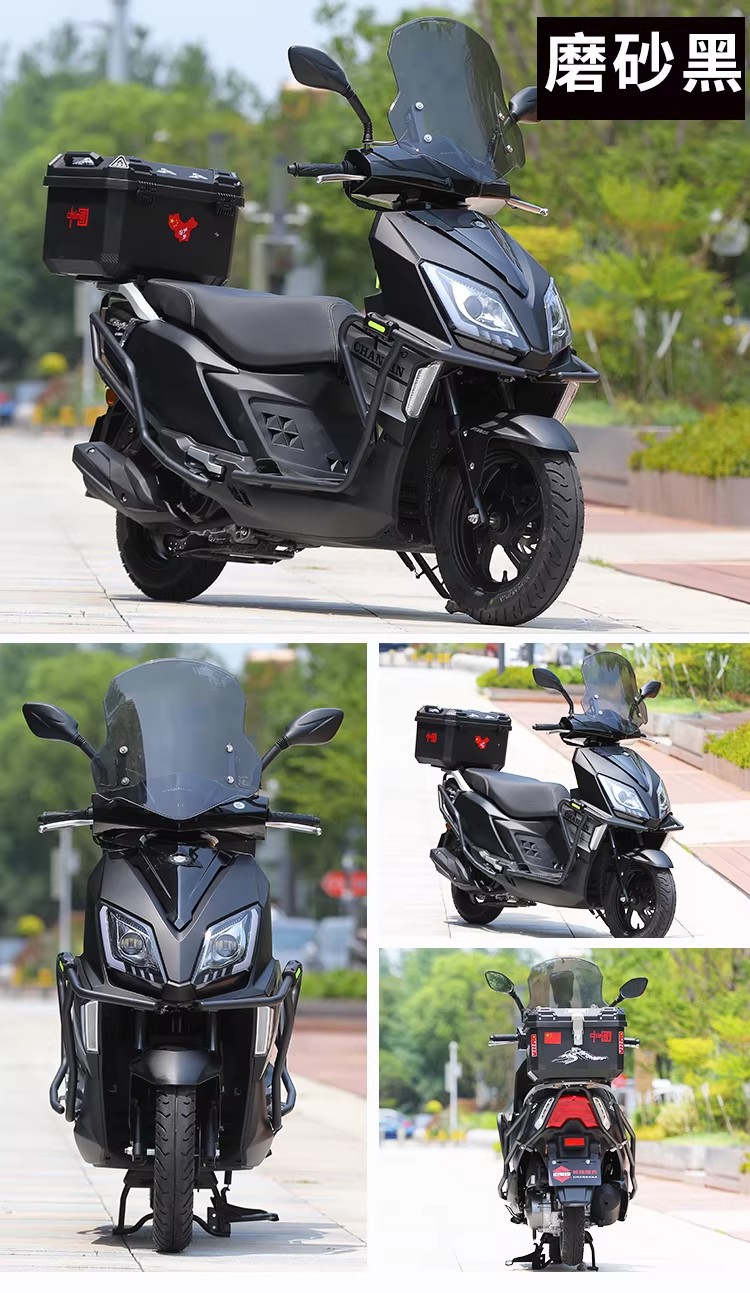 Brand New Genuine Changling Uy125Cc National Iv Efi Fuel-Efficient Scooter, Fuel-Saving, Suitable for Both Men and Women, Can Be Registered