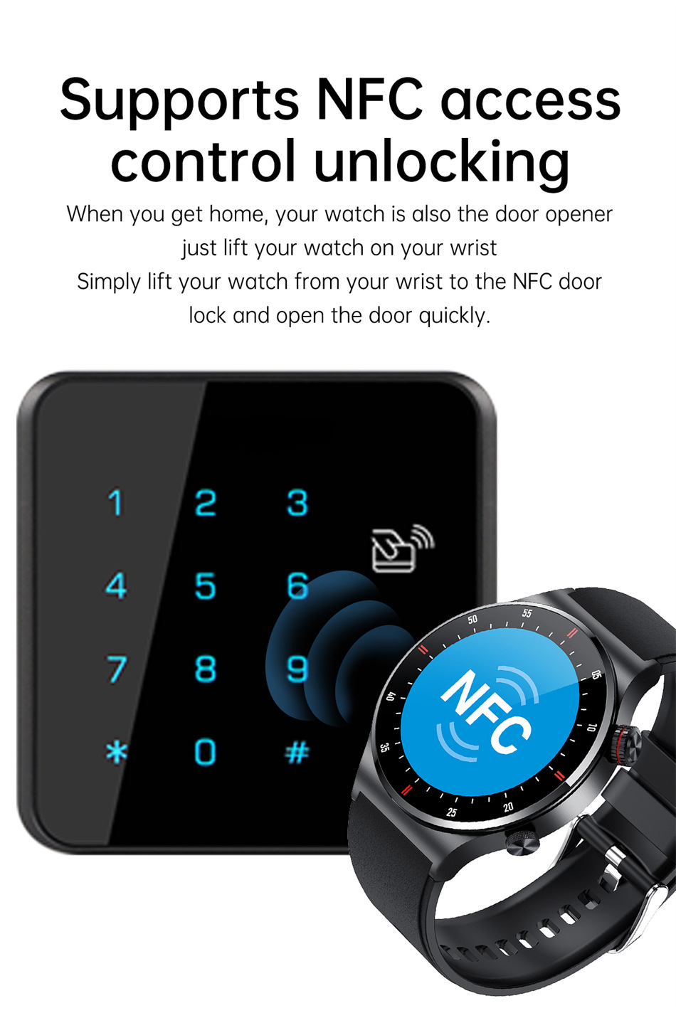 Lige Smartwatch Mat Häerzfrequenz Blutdrock An Bluetooth Uruff_voghion.com