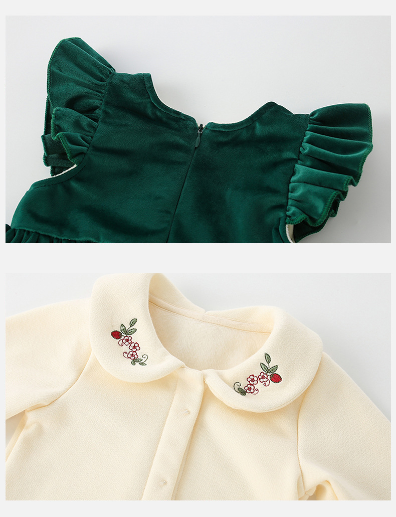 Different angles of the dress