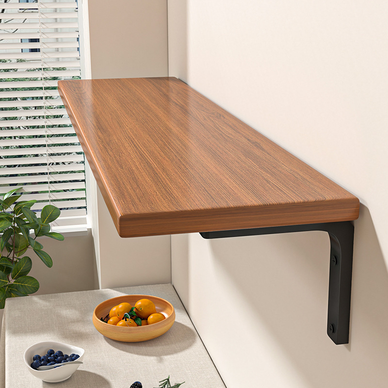Wall-Mounted Shelf, Wall-Mounted Straight Board, Paint-Free Board, Wall-Mounted Bookshelf, Solid Wood Partition, Suspended Shelf
