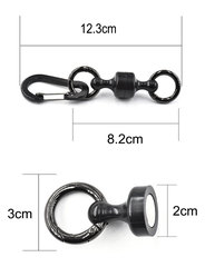 多功能掛鈎便攜扣登山扣強磁扣戶外垂釣漁具無線失手繩磁性小配件