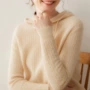 宽松新款秋冬连帽羊绒衫