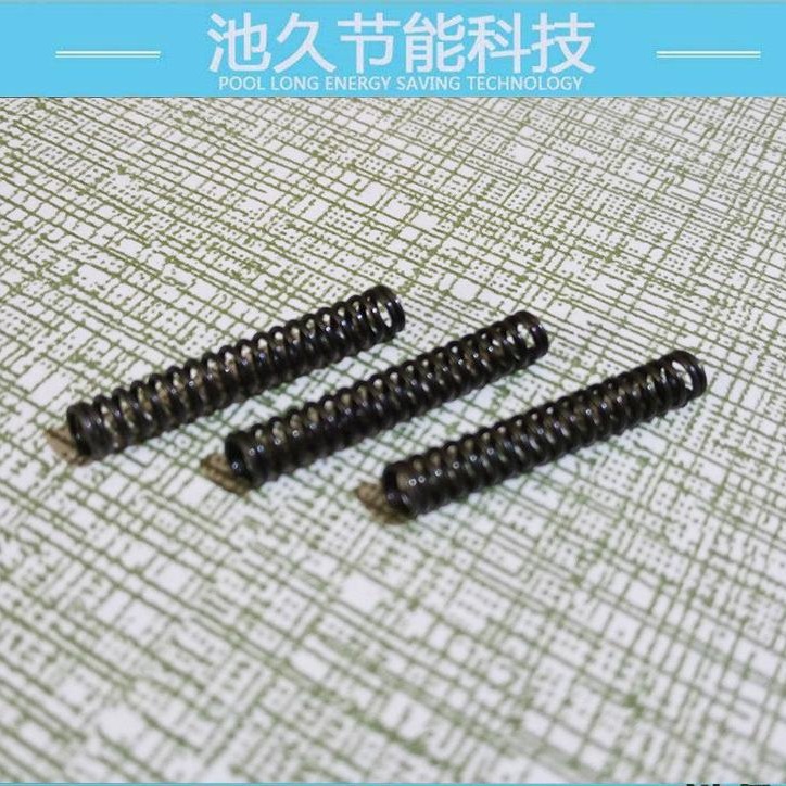 厂家供应 裁剪机设备配件滑动小轮弹簧 服装加工设备零部件弹簧