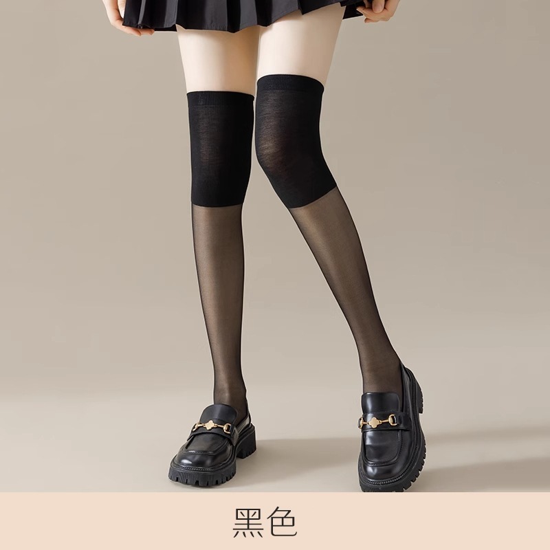 女性用膝当てストッキング、エアコン付きの部屋用膝上ストッキング、夏用薄手の冷え性脚用ストッキング、暖かく保ち、滑り止め、引っ掛かり防止、自由にカットできます。|undefined