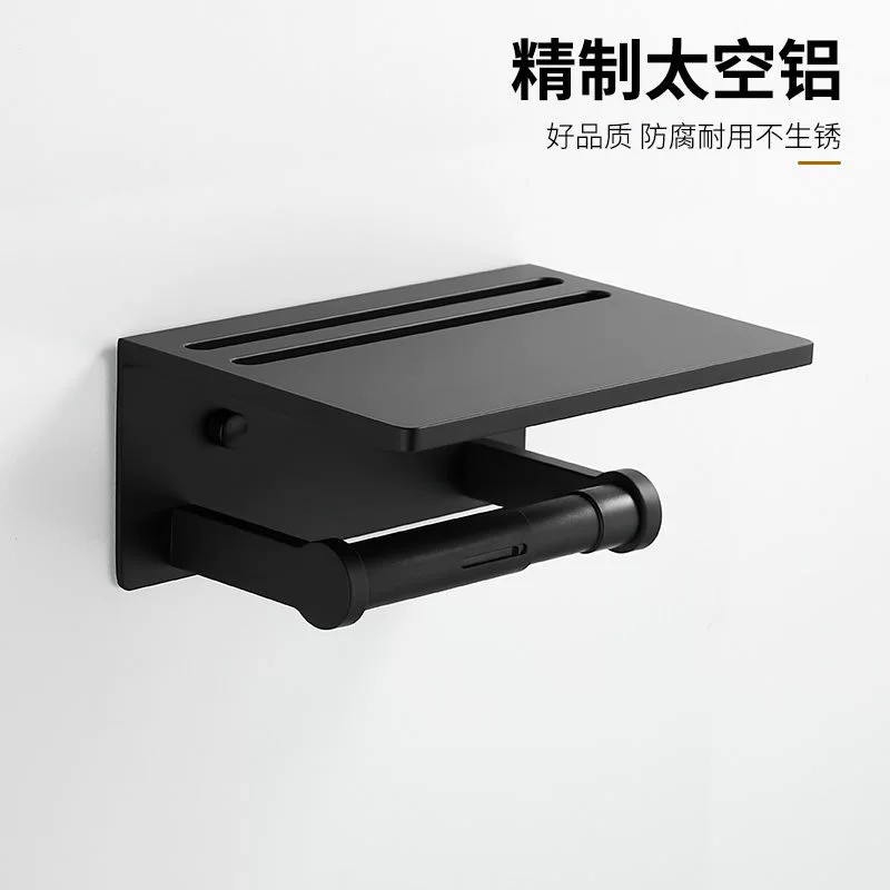 B^Стойка для рулонов туалетной бумаги, вешалка для ванной комнаты, настенная, большая коробка для рулонов туалетной бумаги, без перфорации и мытья рук