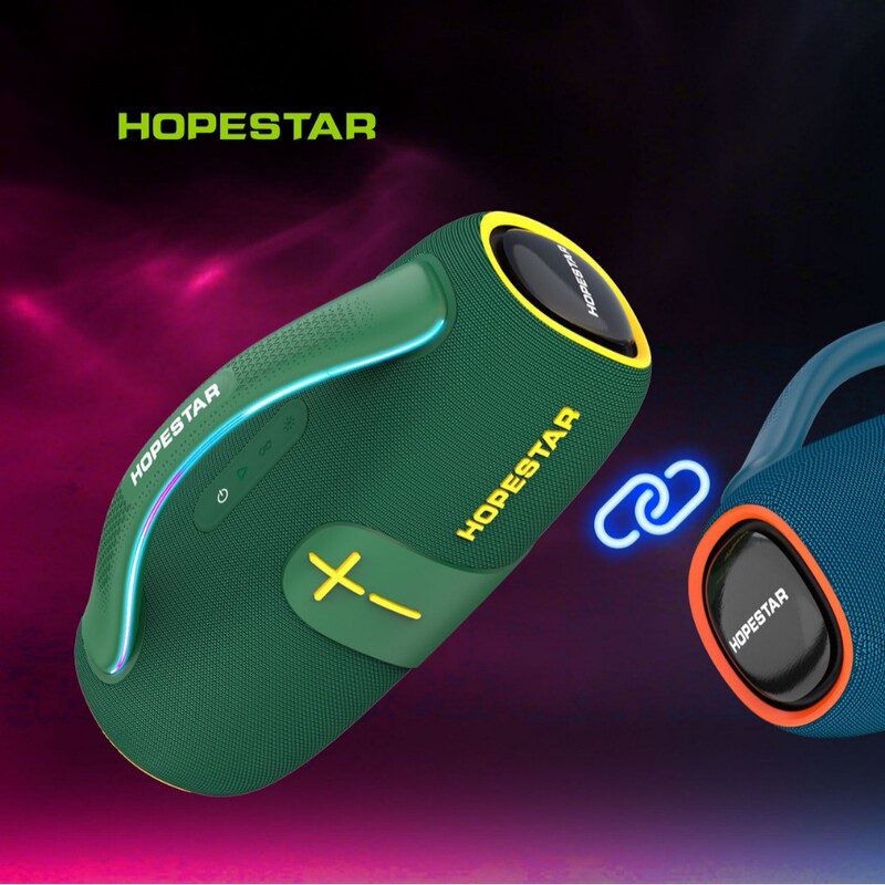 HOPESTAR H85 ポータブルワイヤレス Bluetooth スピーカー屋外防水サブウーファーハイパワーカードオーディオ|undefined