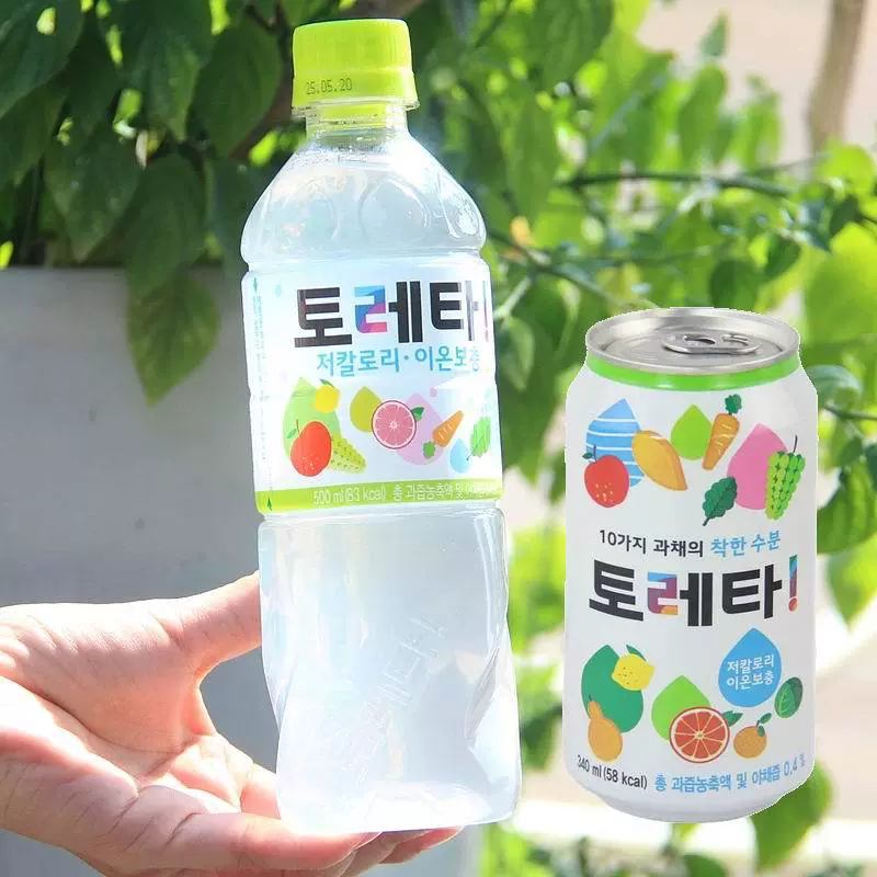 Корейский импортный напиток Goblin Park Bo Young с ароматом смешанных фруктов и овощей TORETA, рекомендованный популярной корейской драмой Xiaohongshu
