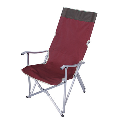 跨境折叠椅专供户外扶手沙滩椅 野营加高铝管椅便携式休闲大川椅|ru