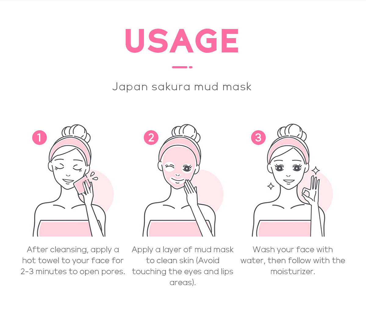 Cross-border new product Laikou Cherry Blossom Mud Mask 5g*20pcs Hydrating, pore-cleaning and moisturizing, available for wholesale from the manufacturer undefined