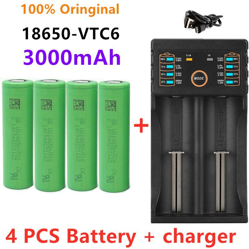 Зарядка батарей, универсальное зарядное устройство, 26650/ 5V, 2A