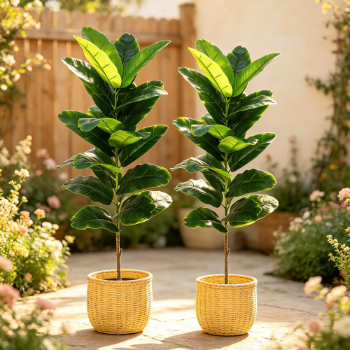 Artificial Banana Tree Potted Plant, Nordic Style Green Plant Decoration, Indoor Living Room Office Ornament, Large Artificial Plant Artificial Banana Tree Potted Plant, Nordic Style Green Plant Decoration, Indoor Living Room Office Ornament, Large Artificial Plant