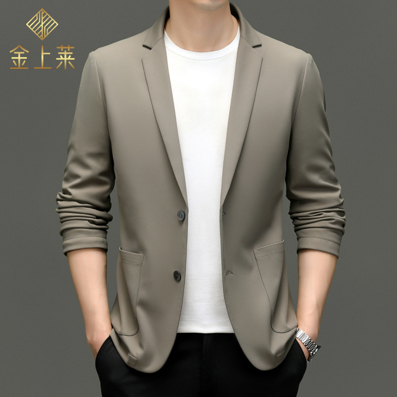 [Light luxury Shanxi] Men's spring and autumn thin suit business and…