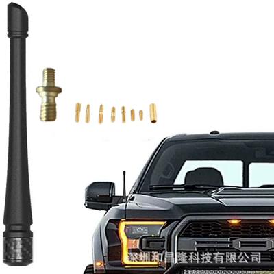 7 düym Harley F150 Ram Tundra Gmc Chevrolet üçün suya davamlı metal dam antenası