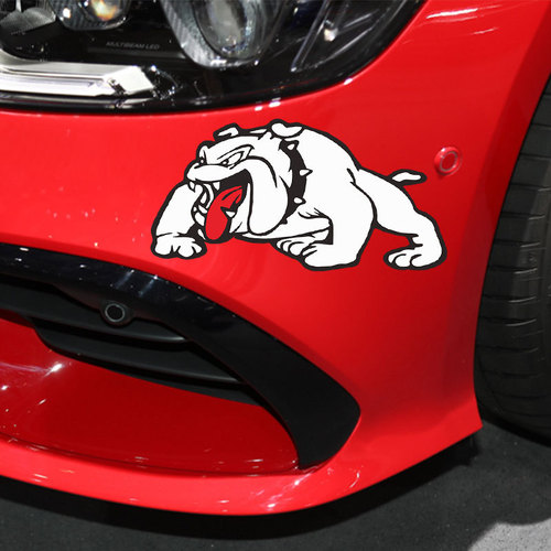 Car decal personalized creative evil dog to cover the scratch guard scratches car decoration sticker reflective sticker dog sticker