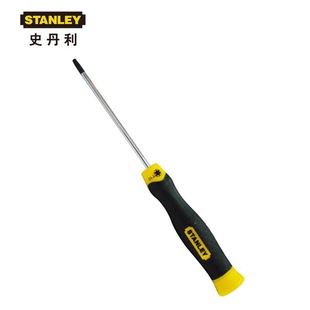 Stanley Plastic Handle Flower-Shaped Screwdriver T5X80Mm 65-144-0-23 Plum Blossom Type Anti-Slip Strong Magnet